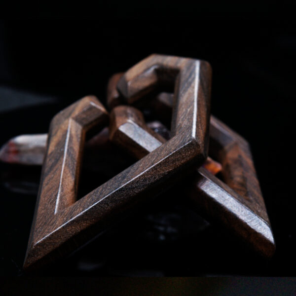 Diamond Walnut Wood Hangers